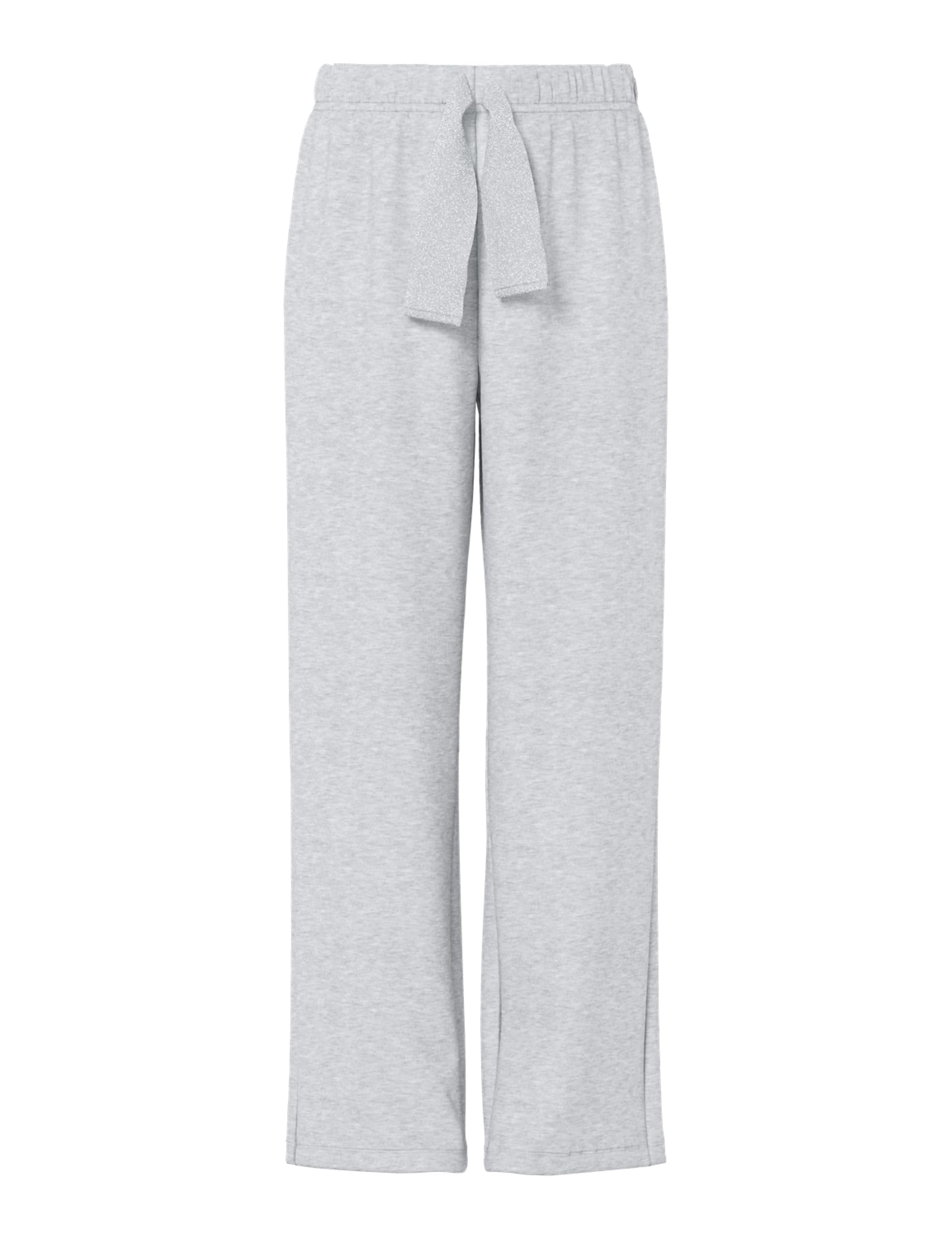 Pieces Pcchilli Wide Glitter pantaloni tuta donna glitter