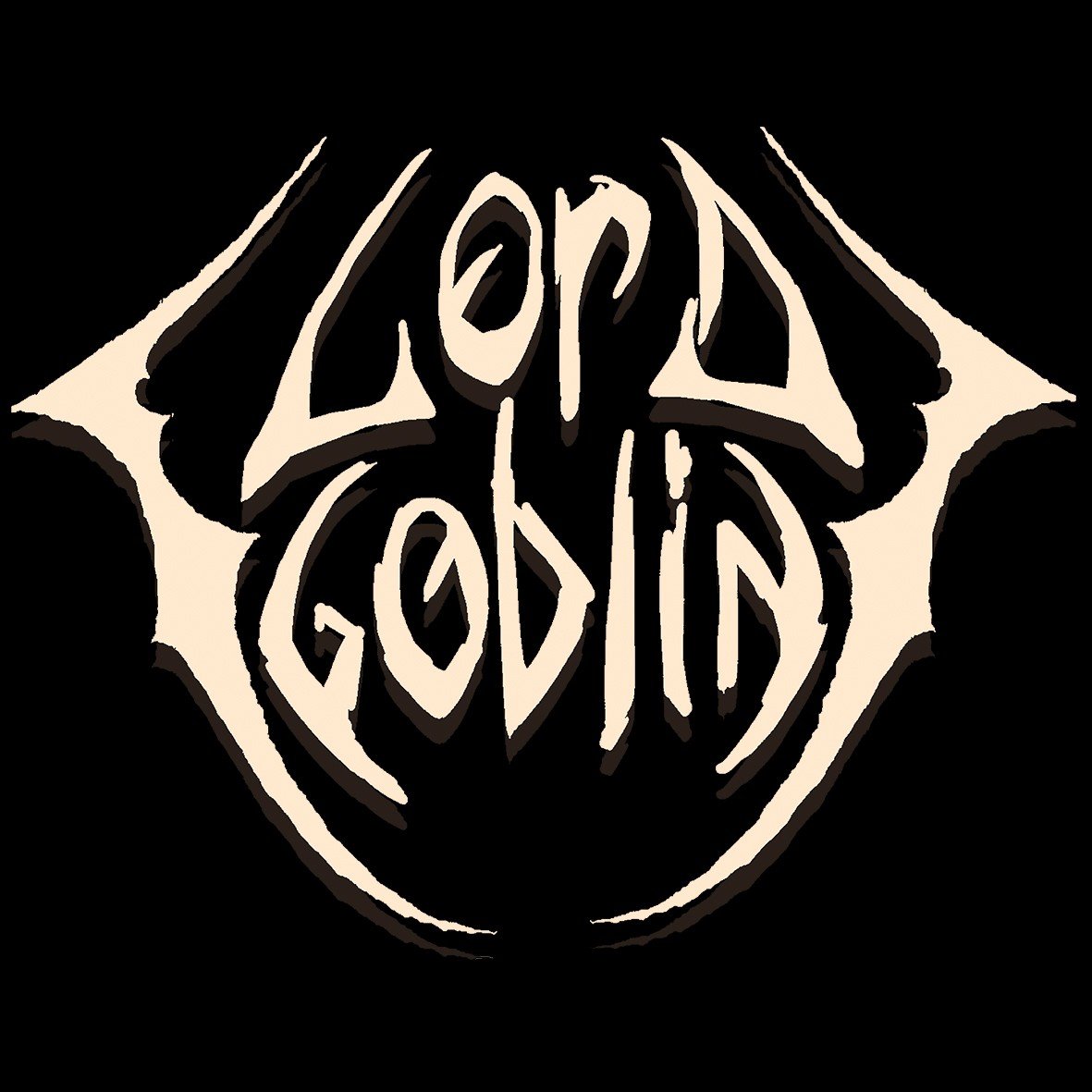 Lord Goblin Tee-Records Logo maglietta cotone organico