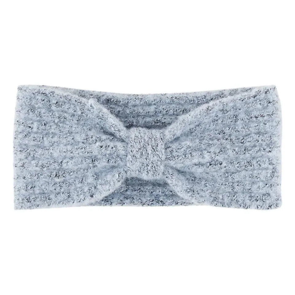 Pieces Pcpyron Structured Headband fascia invernale nodo blu