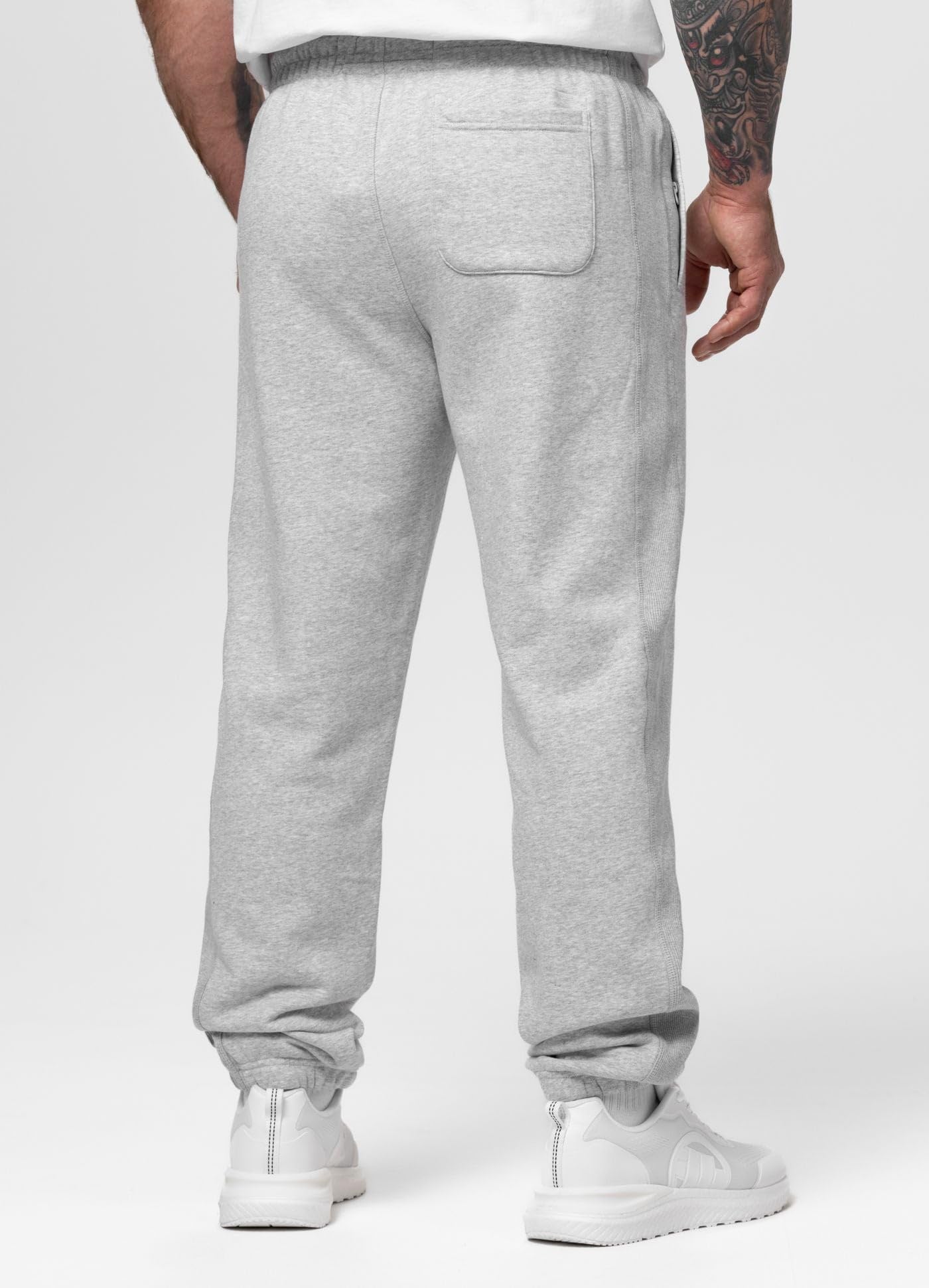 Pitbull Badger Pantaloni Tuta Uomo L in Cotone Pesante