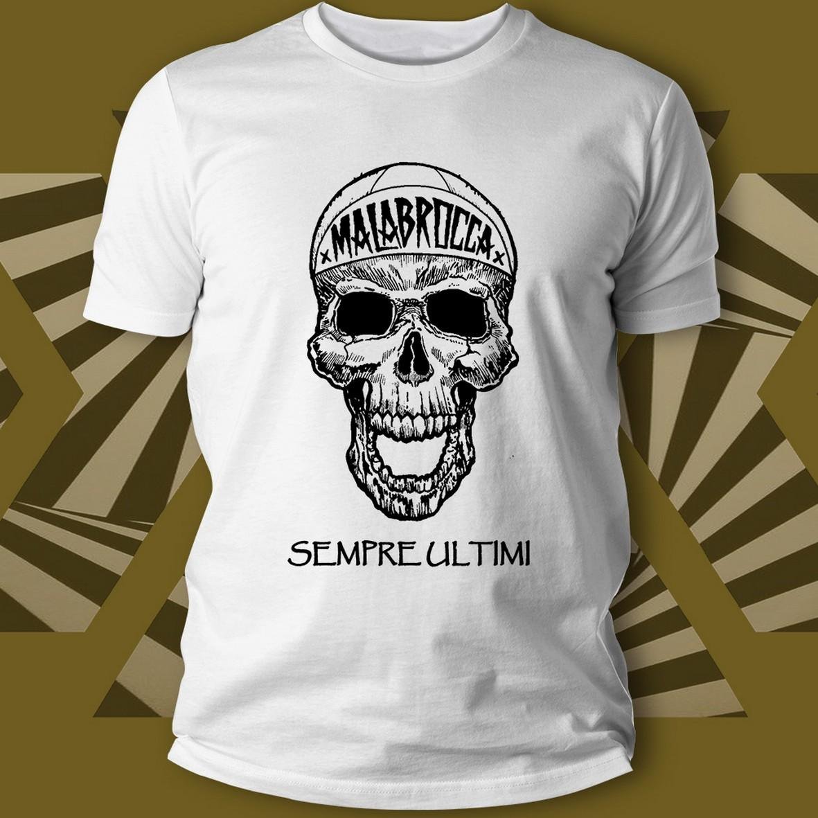 Matrix Music Store Malabrocca Skull t-shirt cotone organico