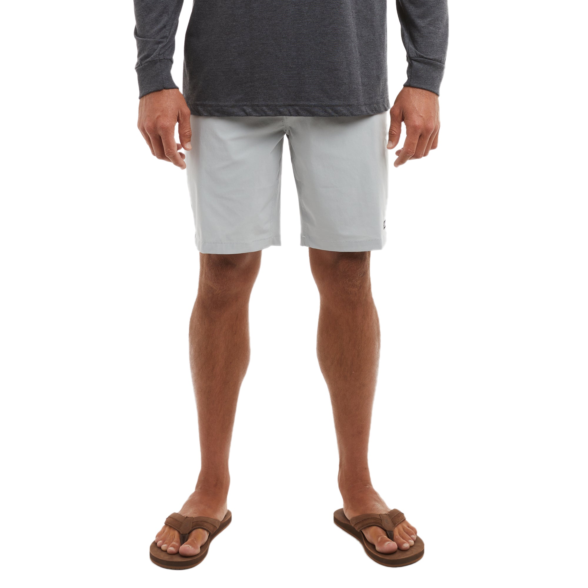 Pelagic Mako Deep Sea pantaloncini uomo Light Grey idrorep