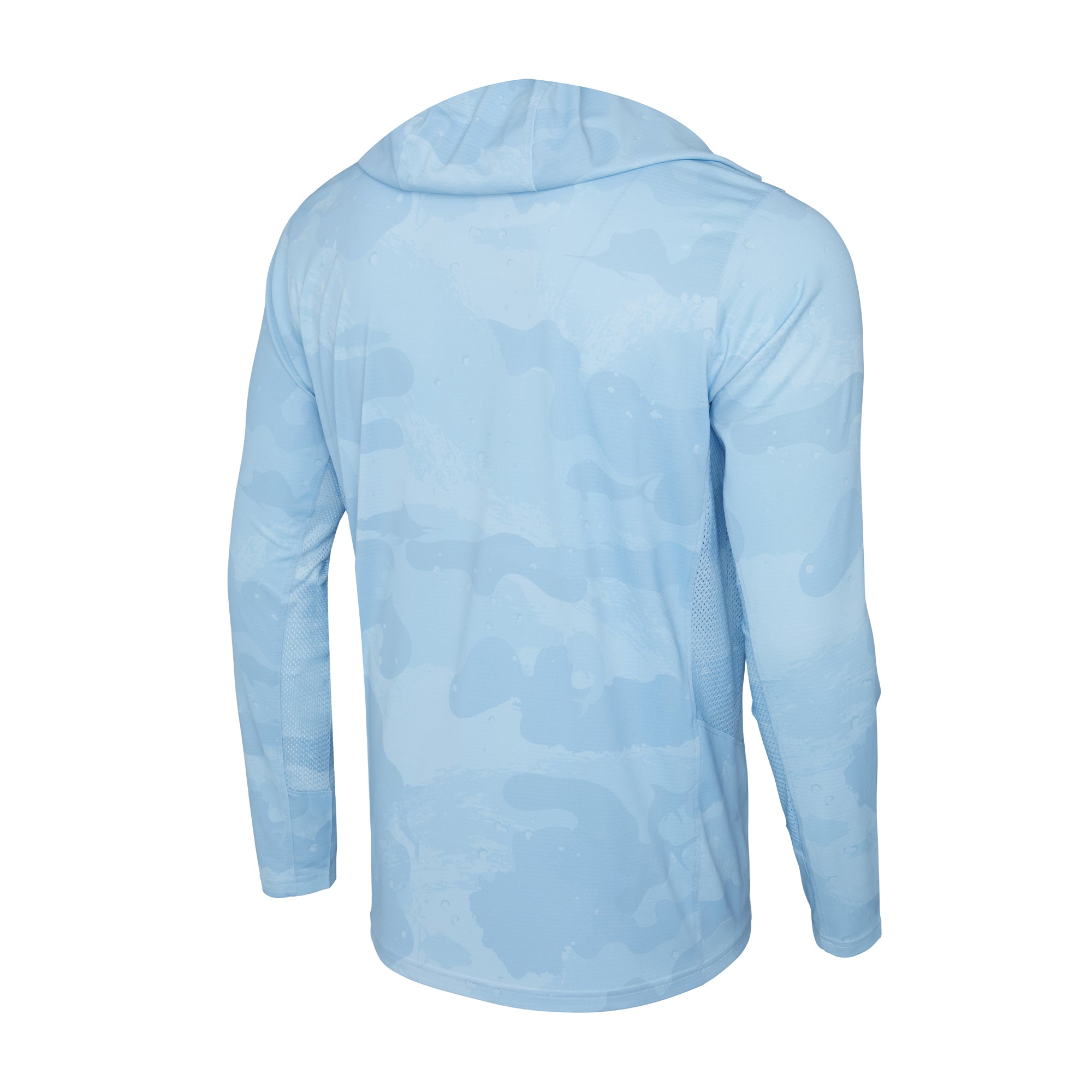 Pelagic Exo-Tech felpa uomo light blue UPF 50+