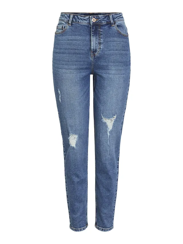 Pieces & Peace Mom pantaloni donna chiari taglia XS