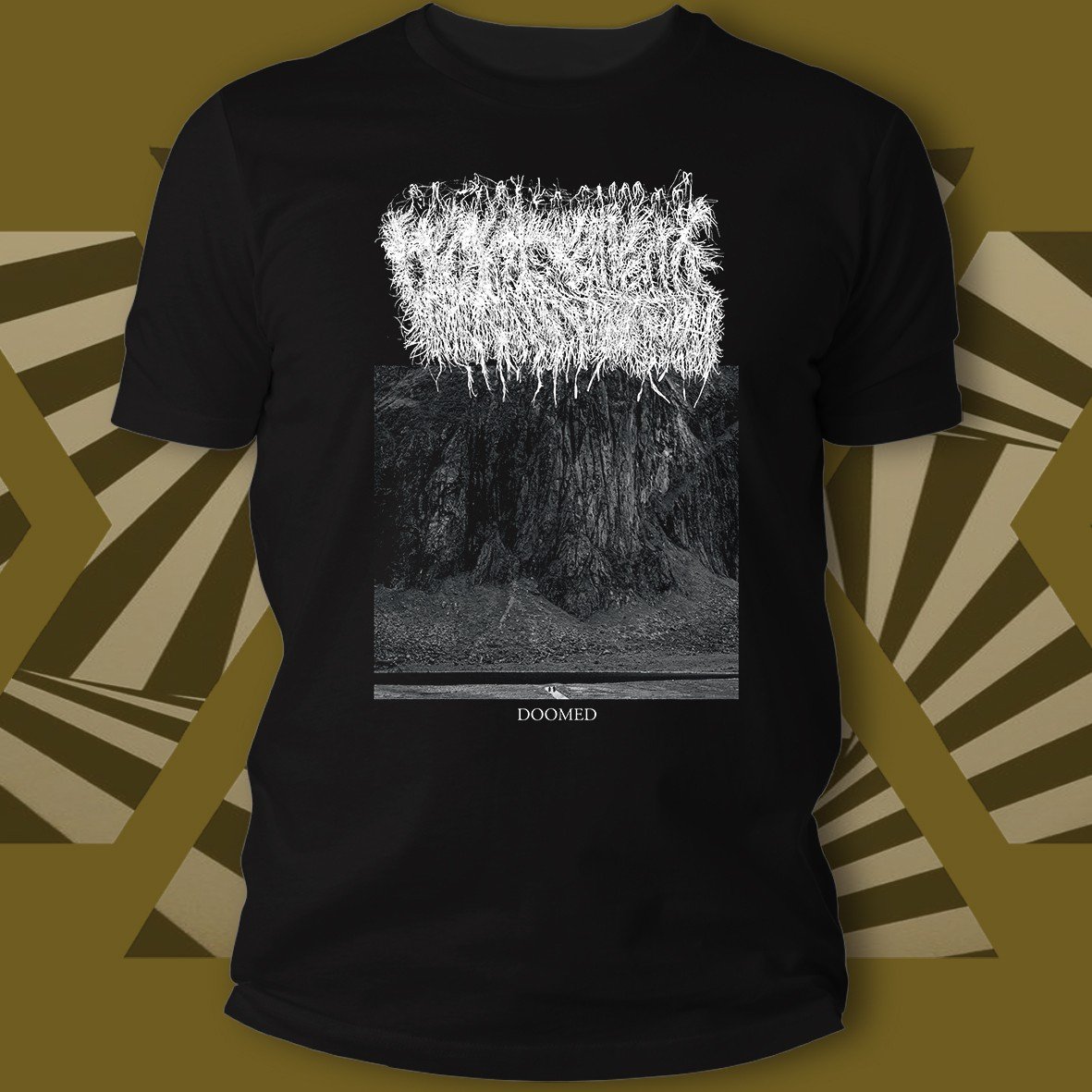 Defacement Doomed maglietta cotone organico