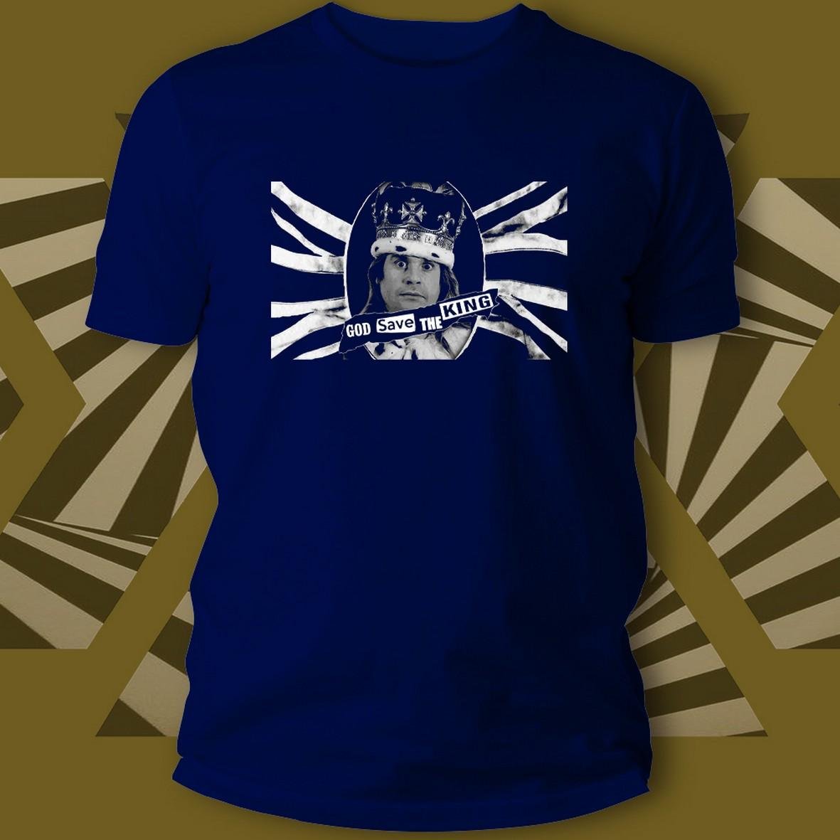 Matrix Music Store Rex God Save The King maglietta cotone unisex
