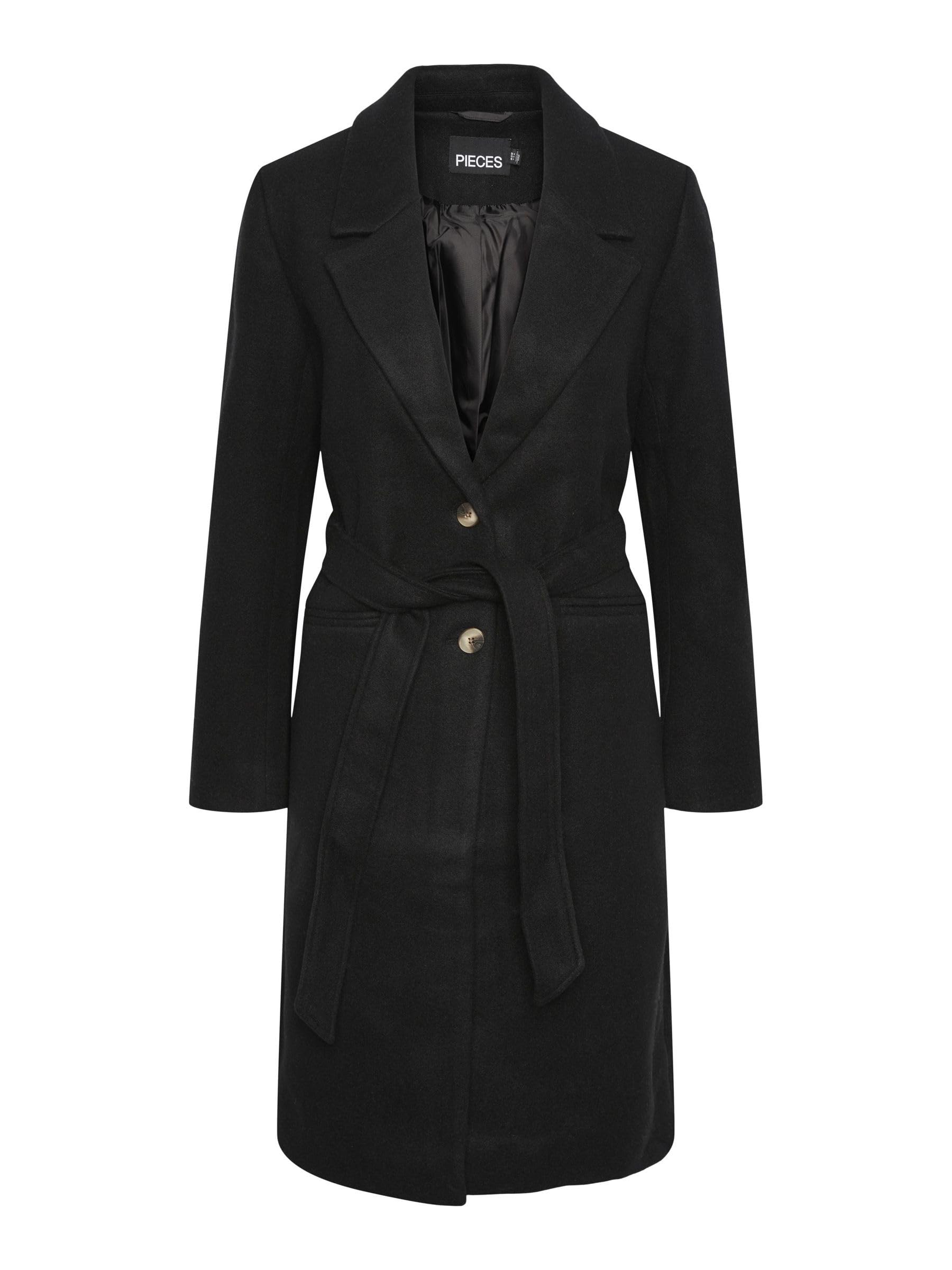 Pieces Pcnasha LS Coat Noos cappotto taglia S manica lunga