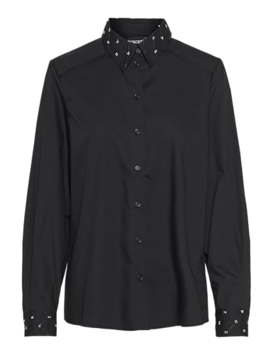 PIECES Pcnaijia LS Shirt camicia donna S manica lunga