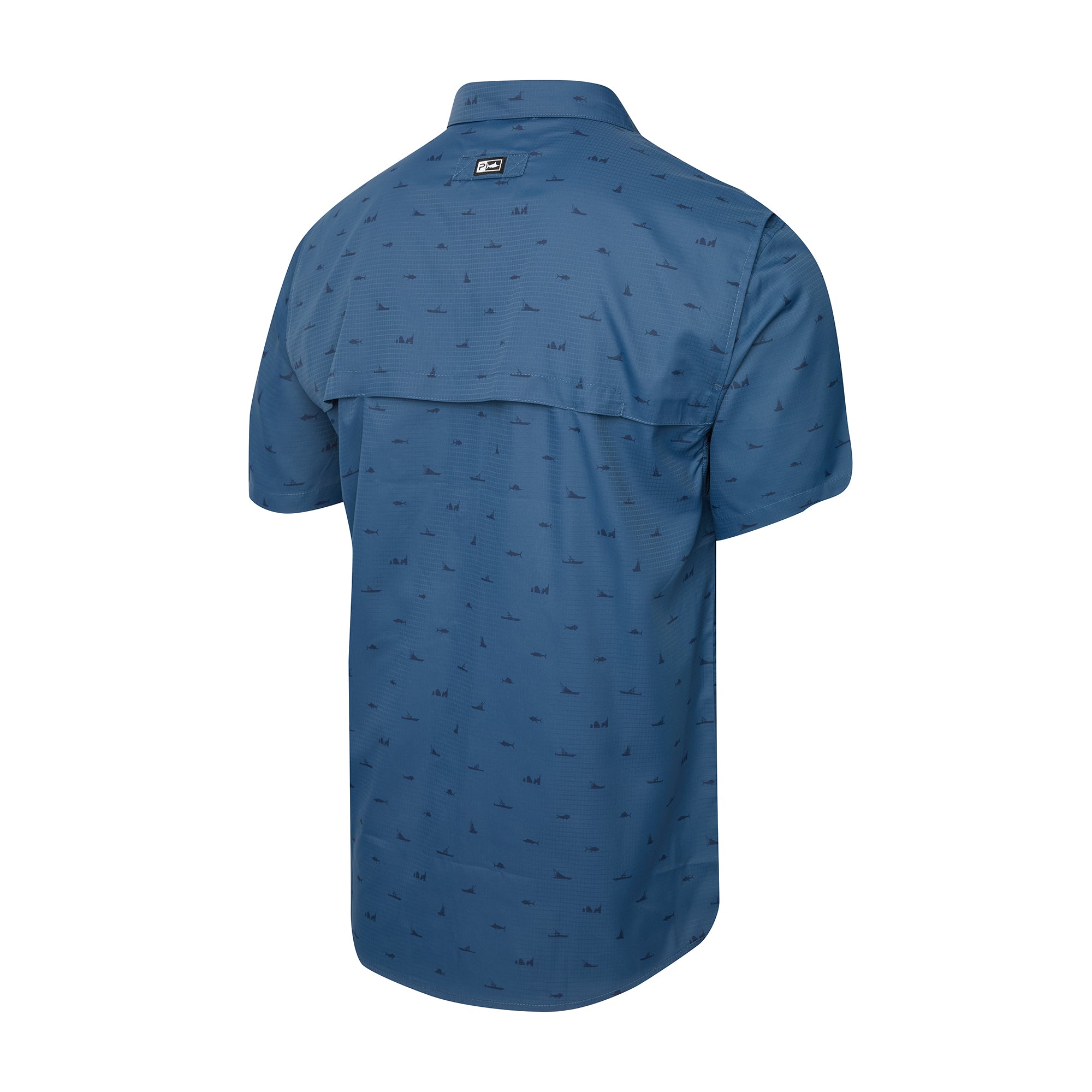 Pelagic Keys Mini Arch camicia Abyss UPF 50+