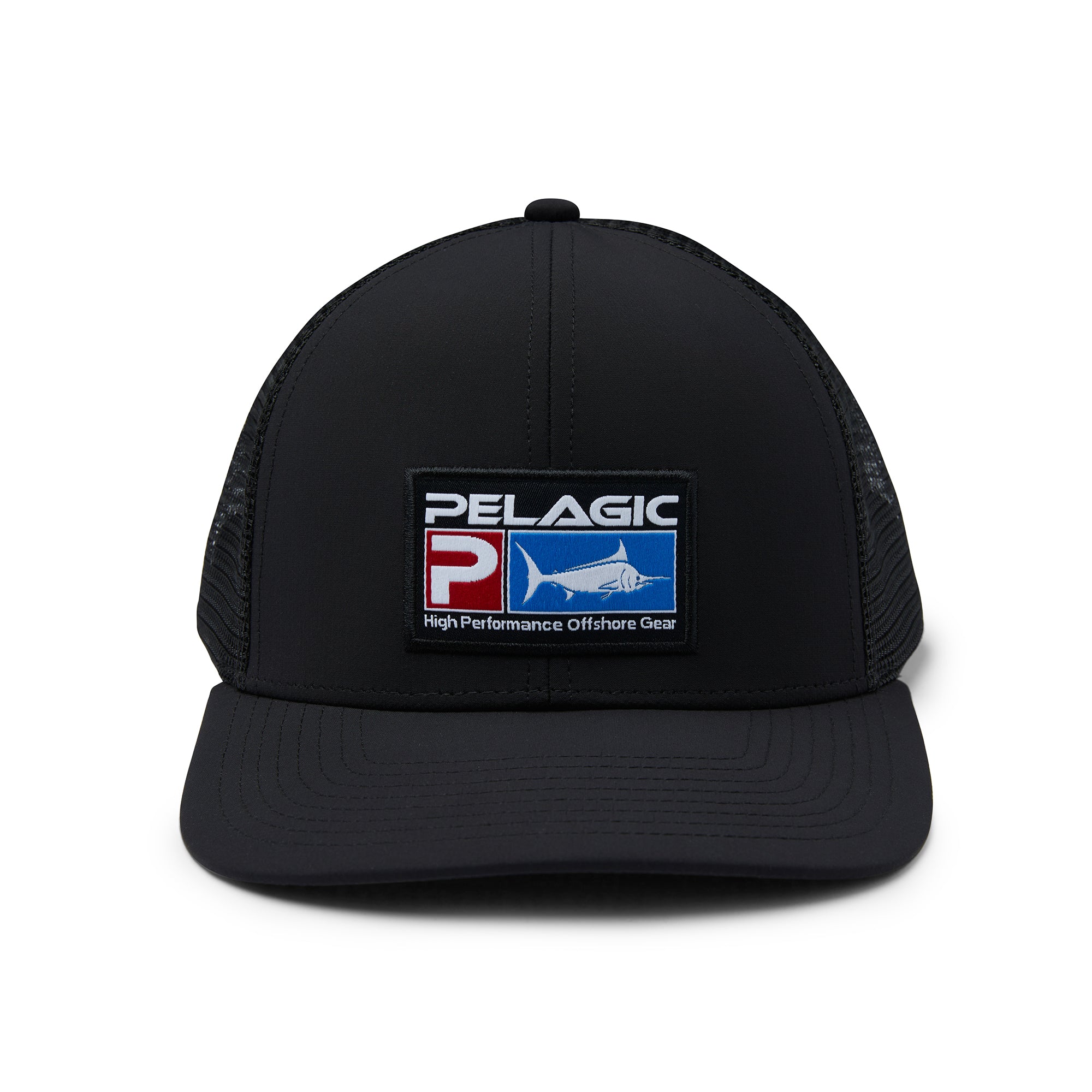 Pelagic Flybridge Deluxe cappello snapback nero regolabile