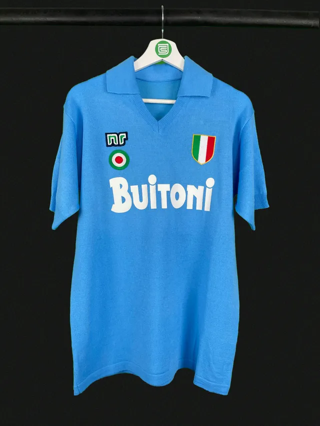 Napoli 1987-88 maglia retro Maradona 10 taglia unica