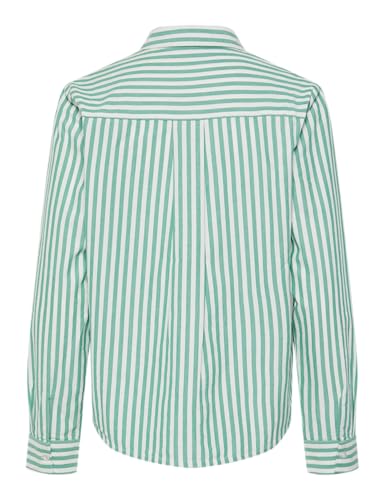 Pieces Pcmirini LS Shirt FC BC camicia donna M bianca