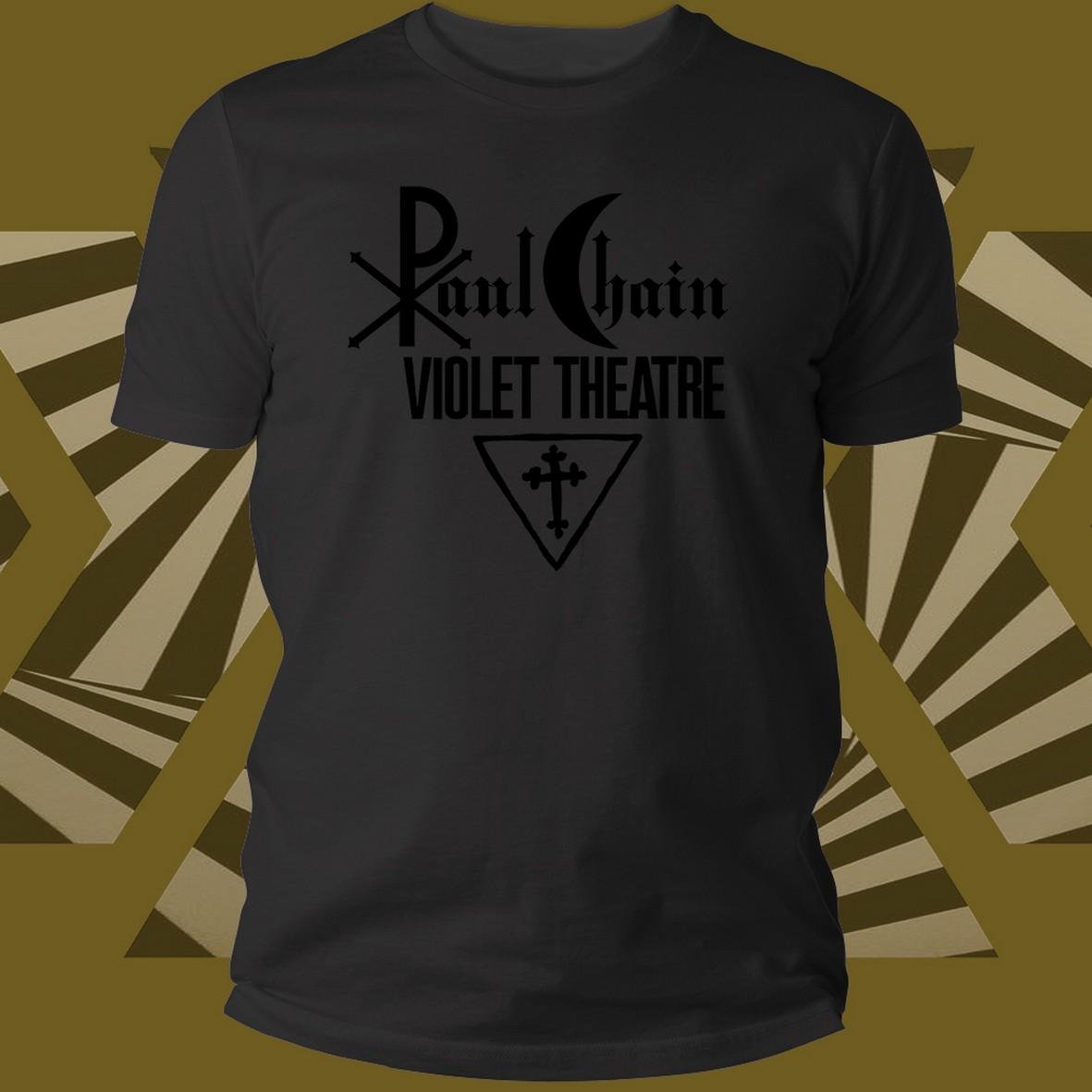 Matrix Music Store Violet Theater Black Logo maglietta cotone