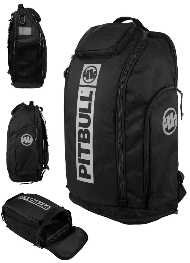 Pitbull Airway Hilltop XL zaino uomo nero nylon resistente