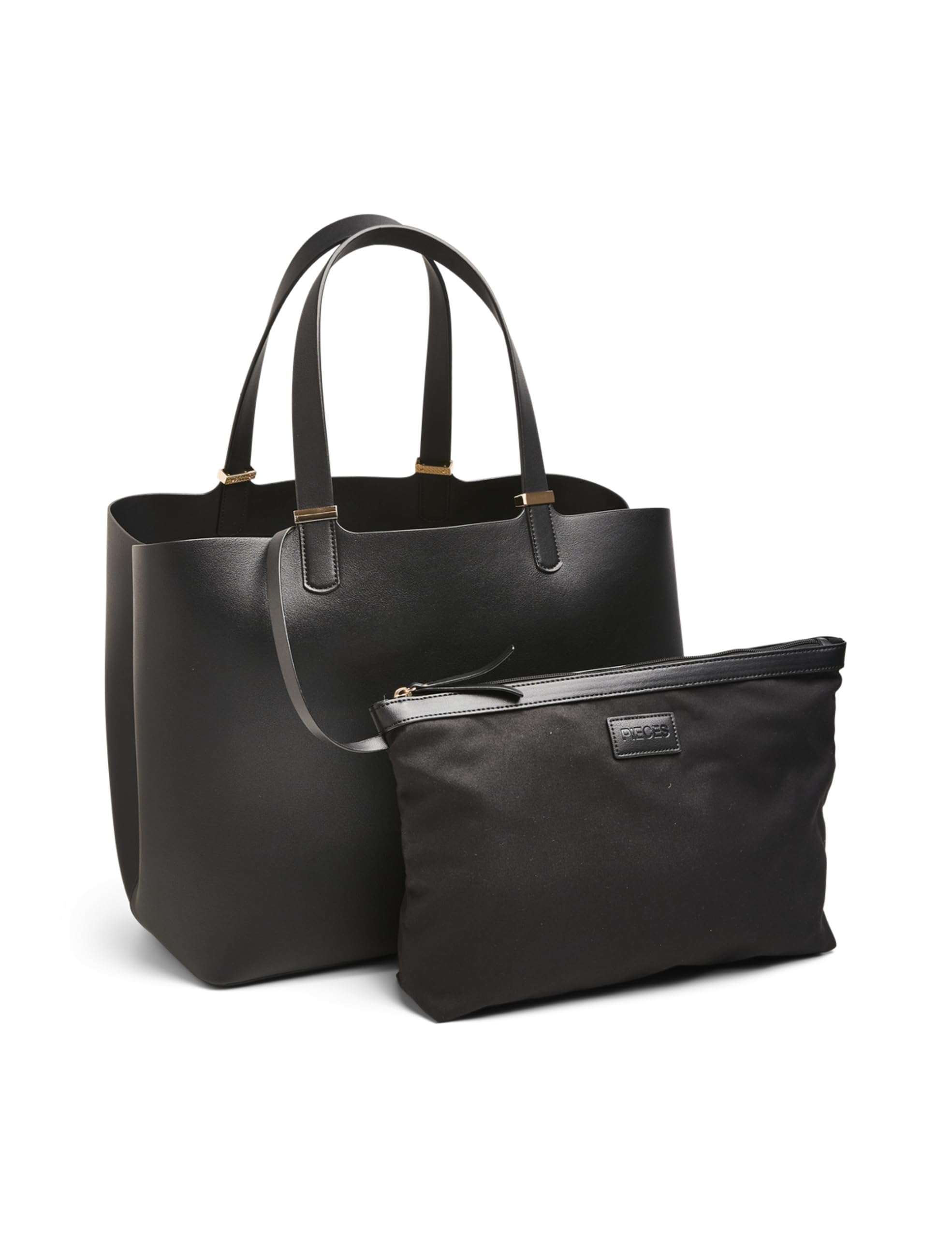 Pieces Pckopa Shopper Noos borsa tracolla donna nera