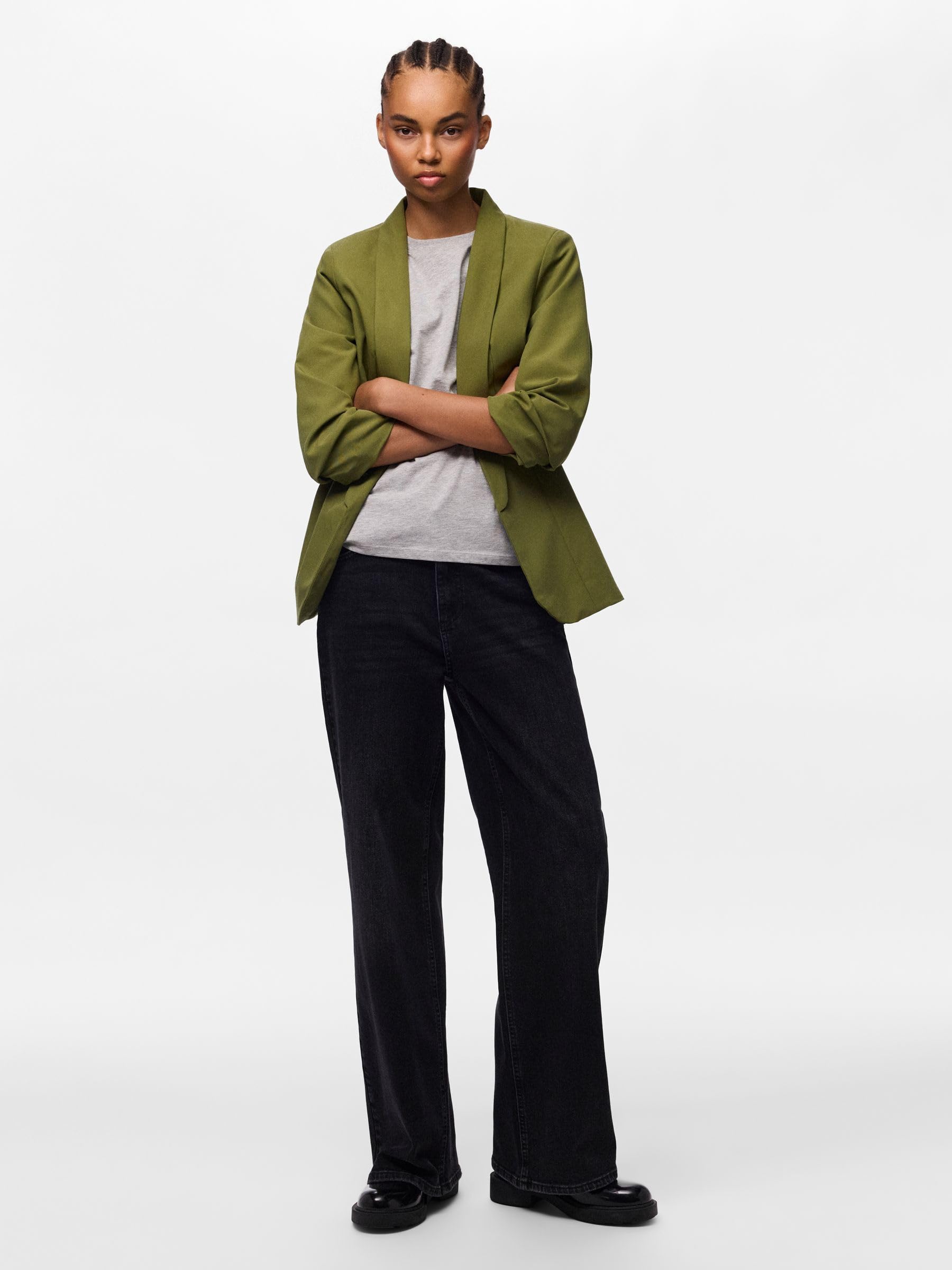 Pieces Pcbosella 3/4 Blazer Noos BC blazer donna comodo