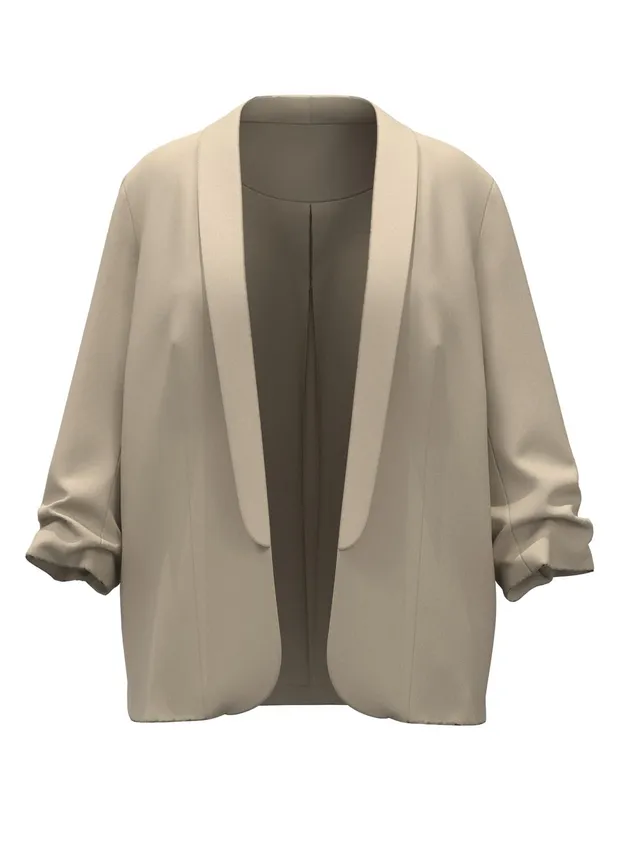 Pieces Blazer donna 52 Plus verde Deep Lichen Green