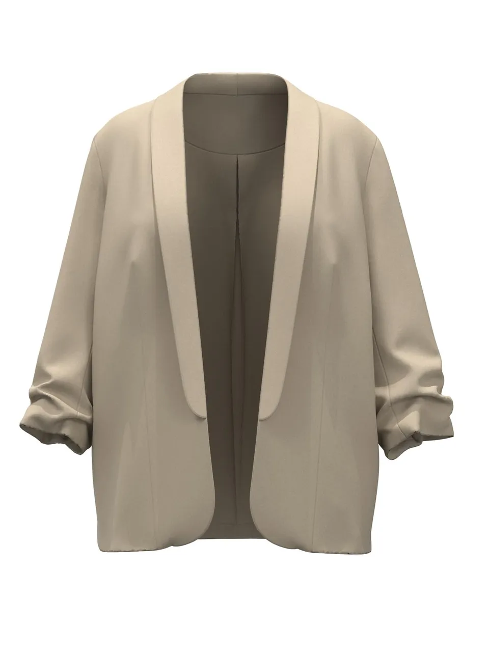 Pieces Blazer donna 52 Plus verde Deep Lichen Green