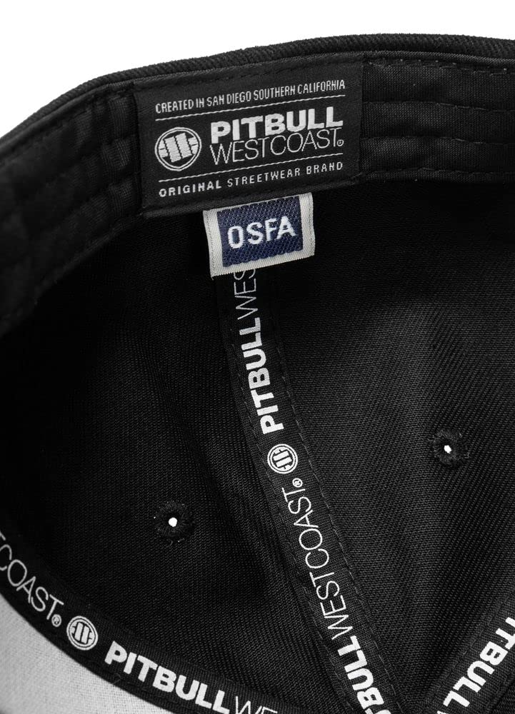 Pit Bull West Coast USA cappellino snapback nero