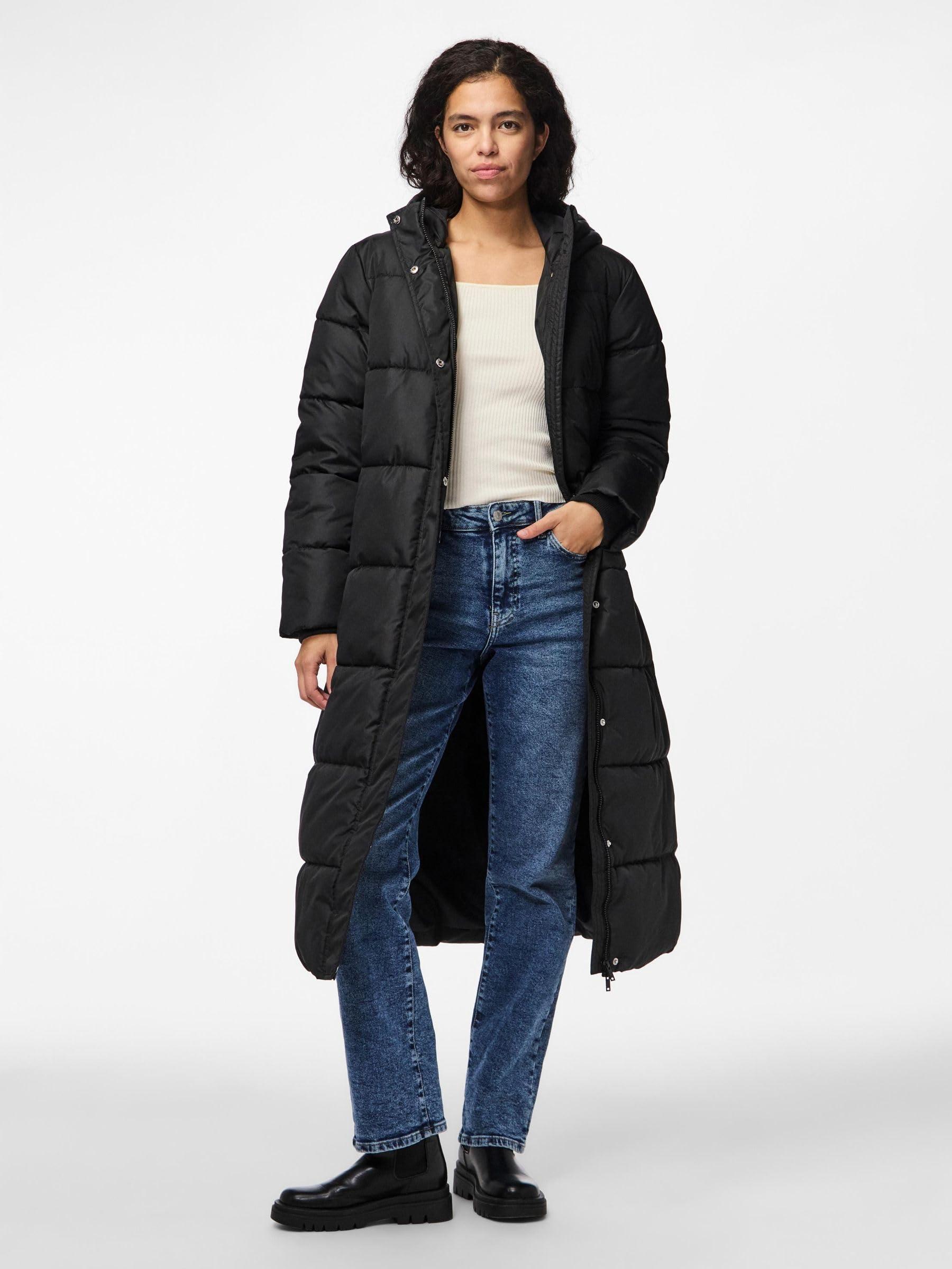 Pieces Pcmaddie Puffer giubbotto donna imbottito