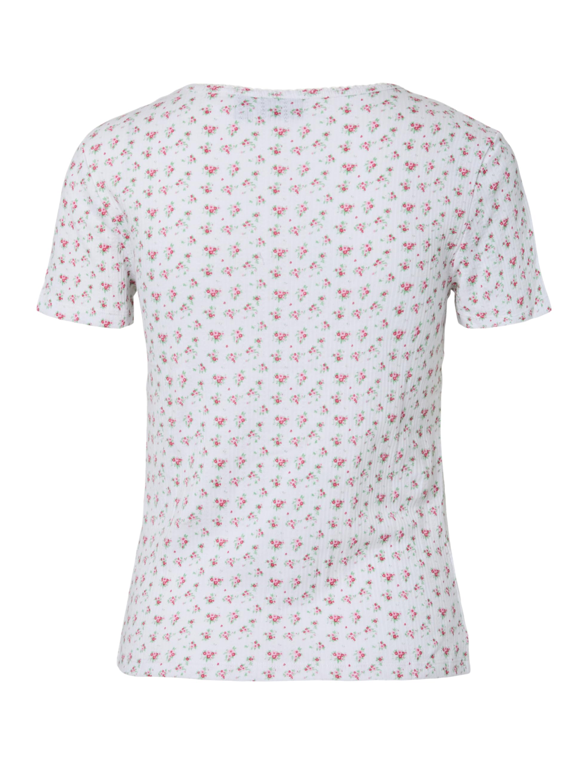 Pieces Pcturiel SS O-Neck t-shirt donna M stampata