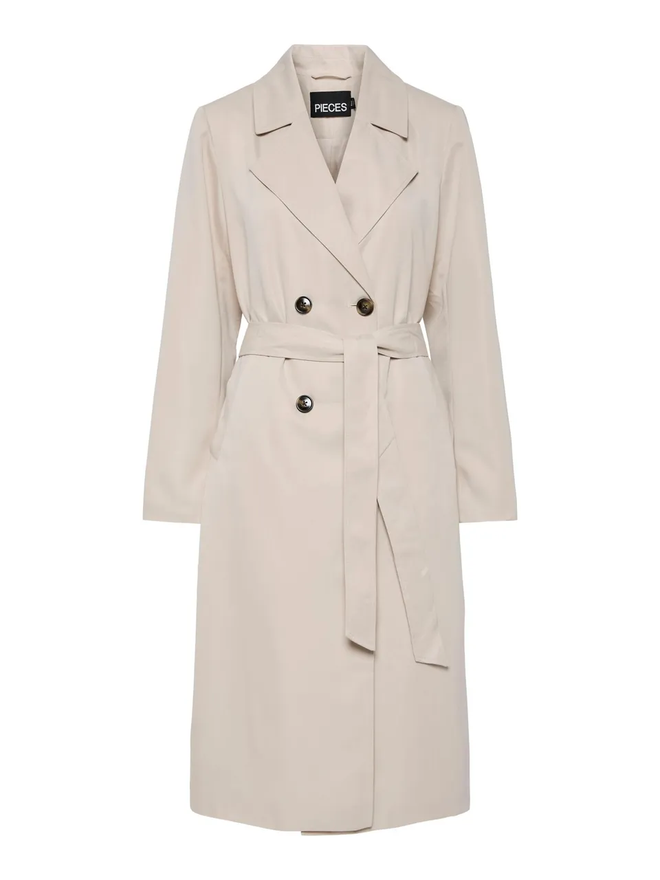 PIECES Pcscarlett Ls Trench Coat Noos trench donna manica lunga