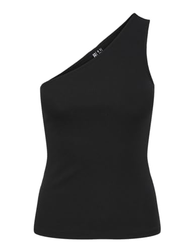 Pieces Pcruka SL One Shoulder top monospalla taglia M