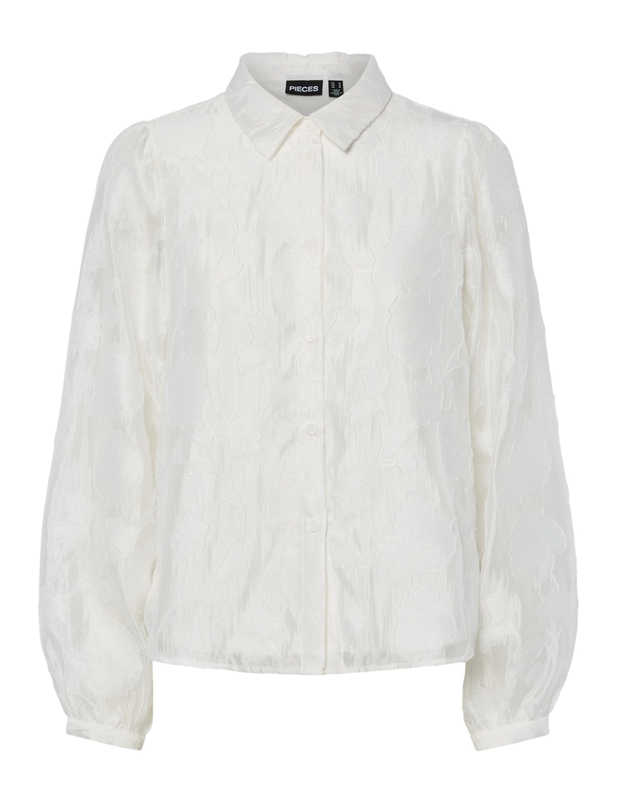 Pieces Pcjala camicia donna manica lunga taglia M