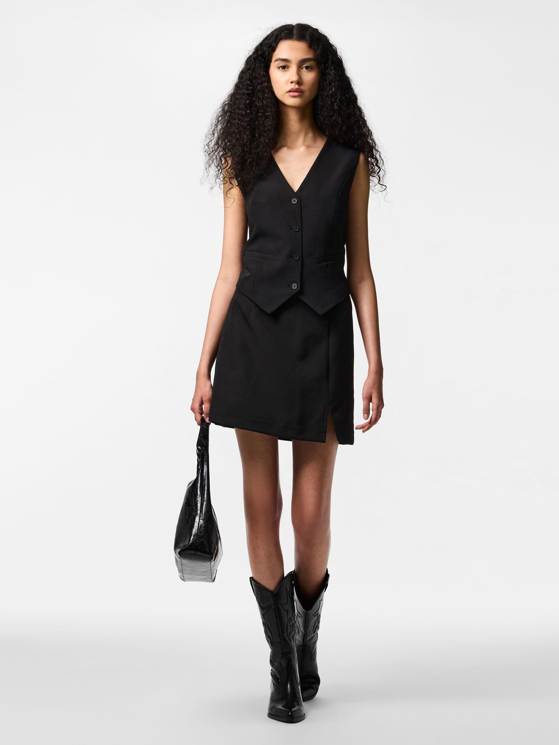 Pieces Pcbozzy gilet donna elegante uso quotidiano