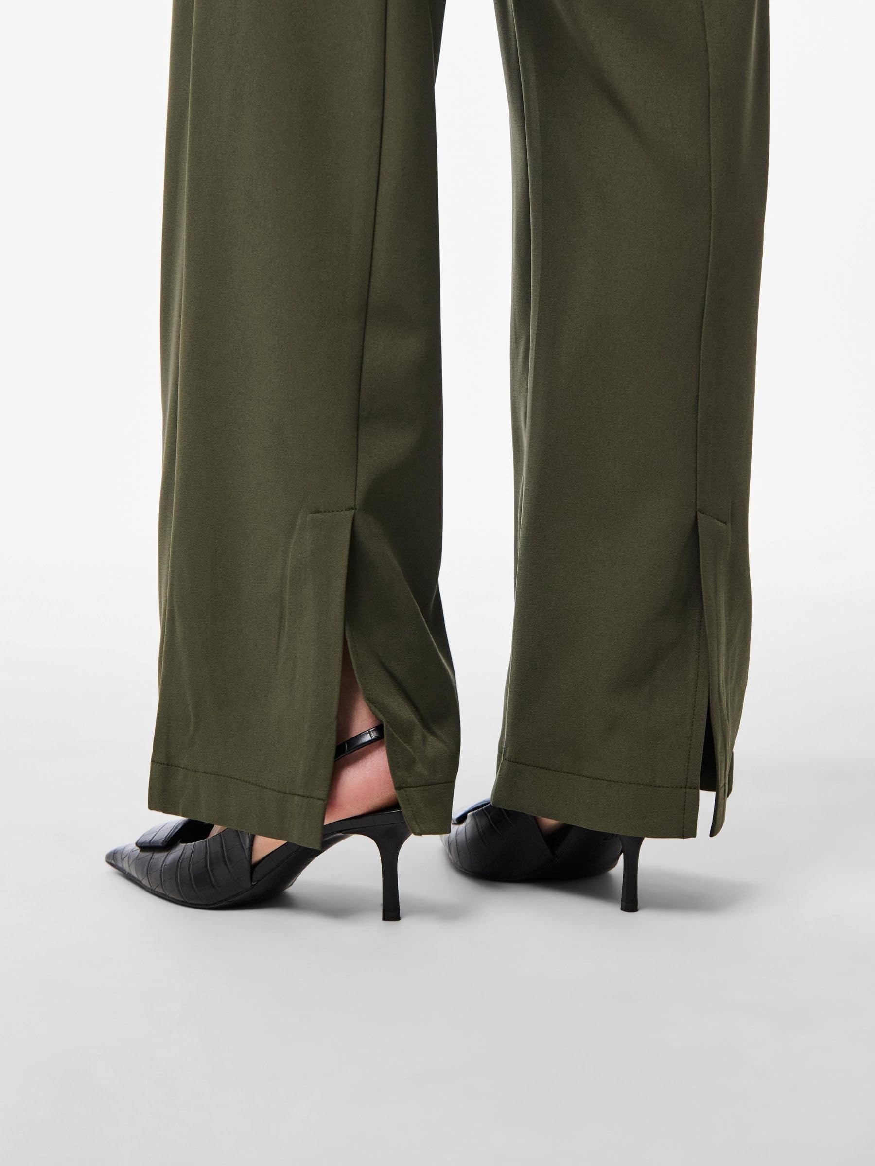 Pieces Pcnimora HW Pants BC pantaloni eleganti donna S vita alta
