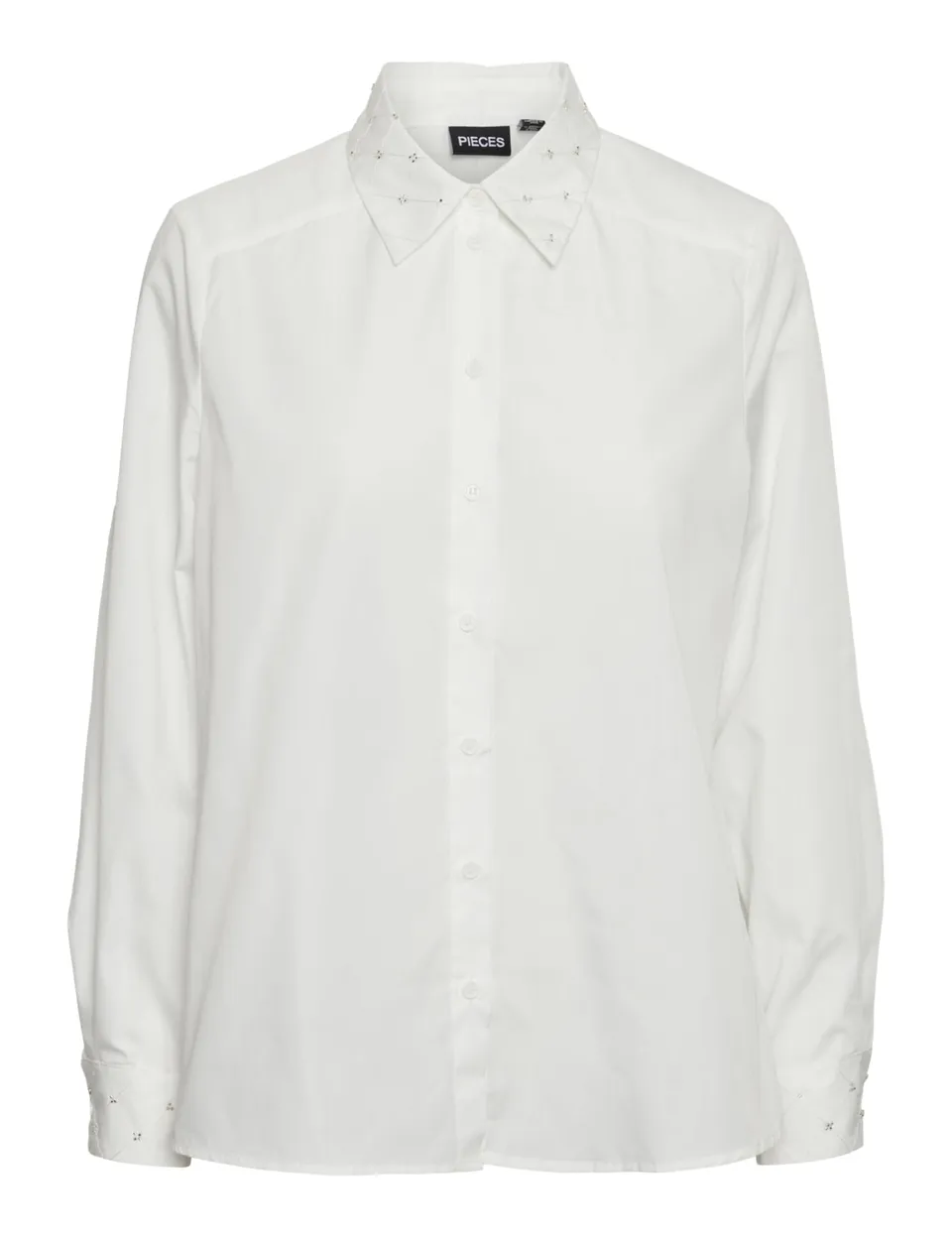 PIECES Pcnaijia LS Shirt camicia donna S manica lunga