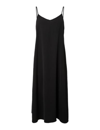 PIECES Pclisa Strap Midi Dress vestito midi donna nero