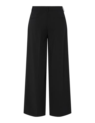 Pieces Pcrosa HW Wide Pant Noos BC pantaloni neri S vita alta