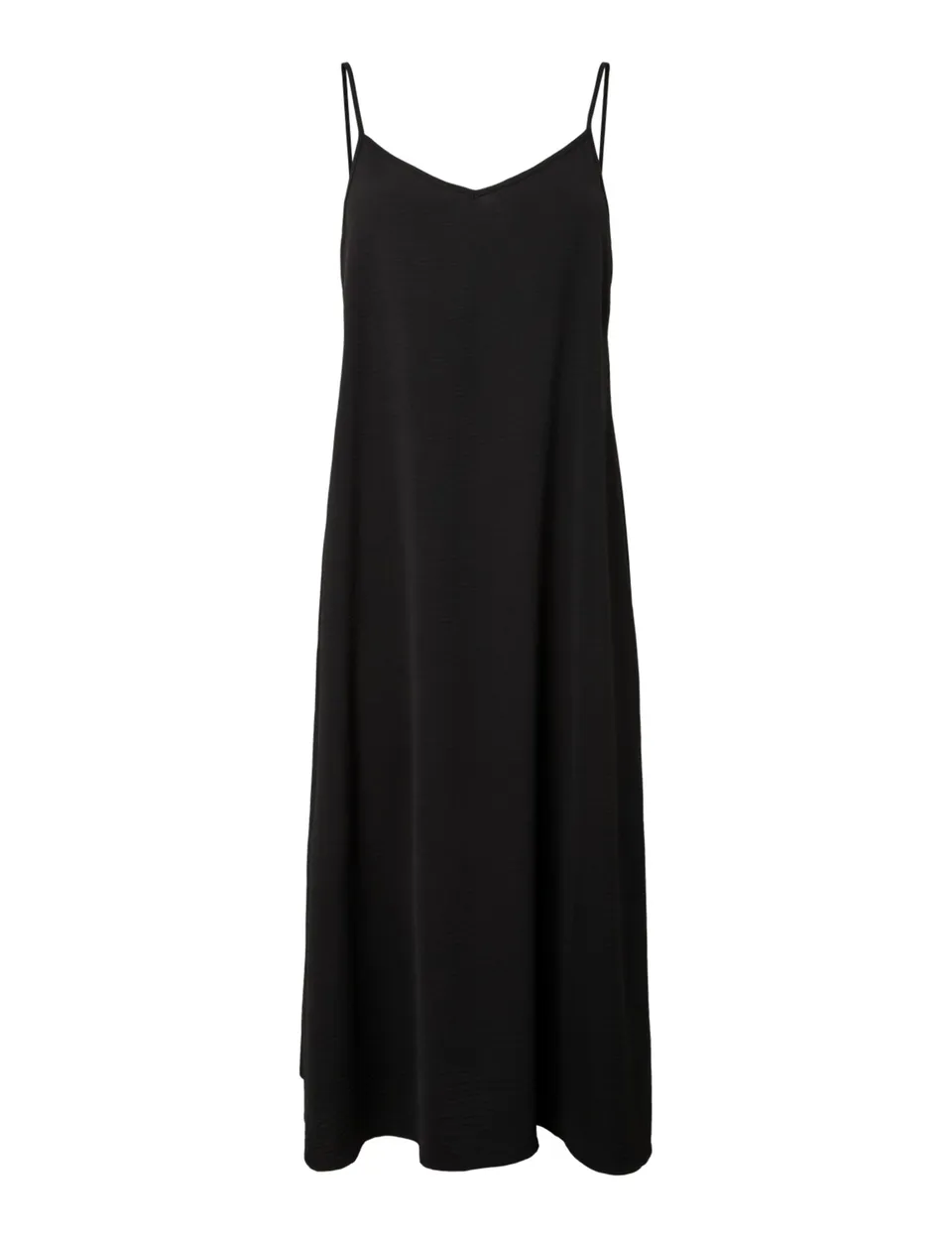 PIECES Pclisa Strap Midi Dress vestito midi donna nero