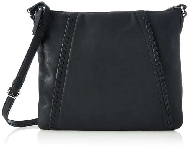 Pieces Pcsiggi Cross Body tracolla donna nera