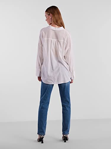 PIECES Pckatinka LS Shirt BC Camicia Donna Taglia M