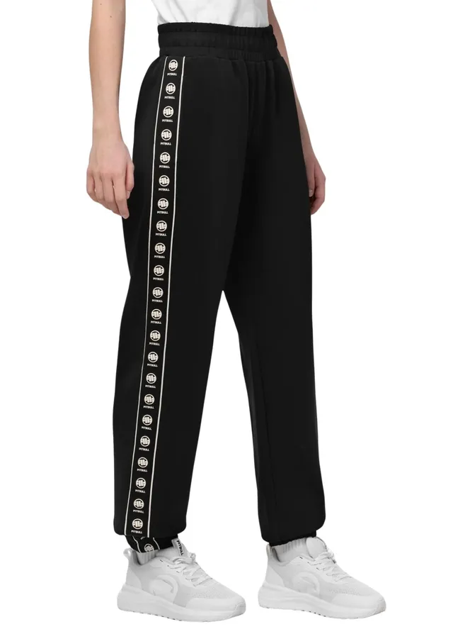 Pitbull Verona pantaloni tuta donna regular fit elasticizzati