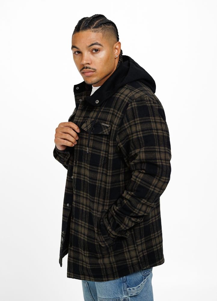 Pit Bull West Coast Pioneer camicia giacca uomo grigia cotone