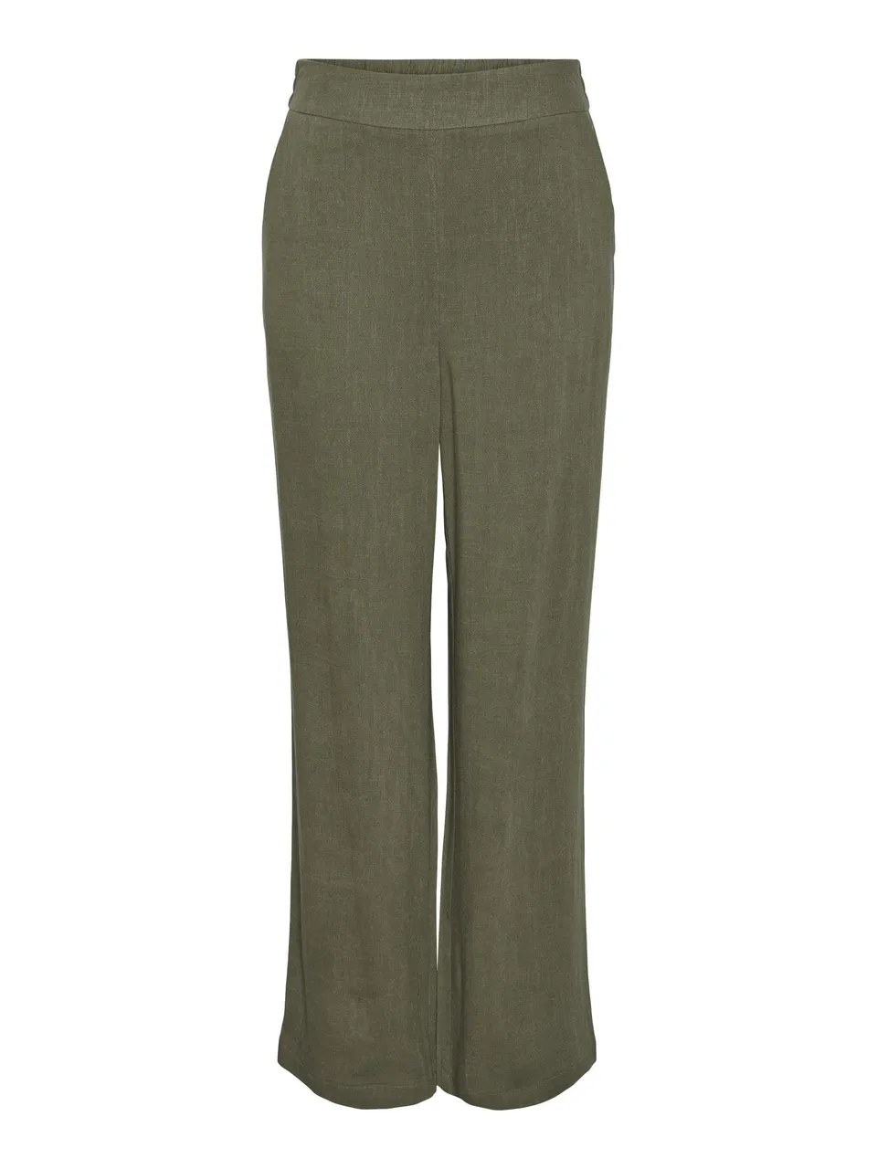 Pieces Pcvinsty HW Linen Pant Noos pantaloni in lino