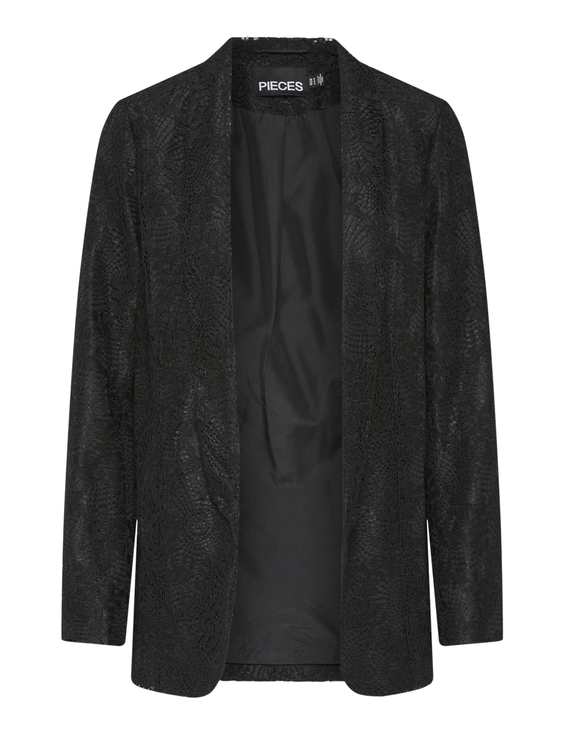 Pieces Pcbosulla Lace blazer donna con pizzo taglia M