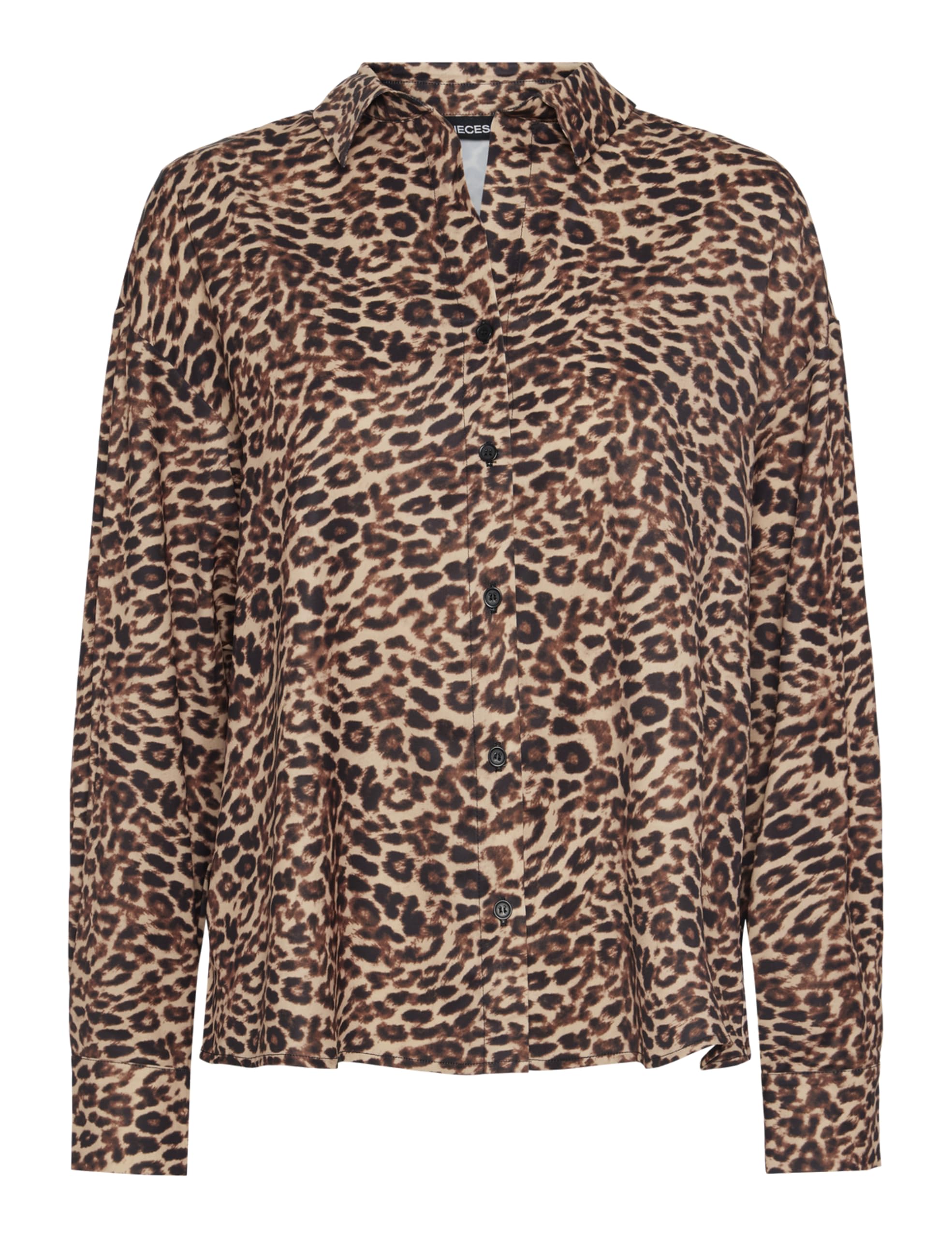 PIECES Pcfranan LS Shirt Noos BC camicia donna manica lunga