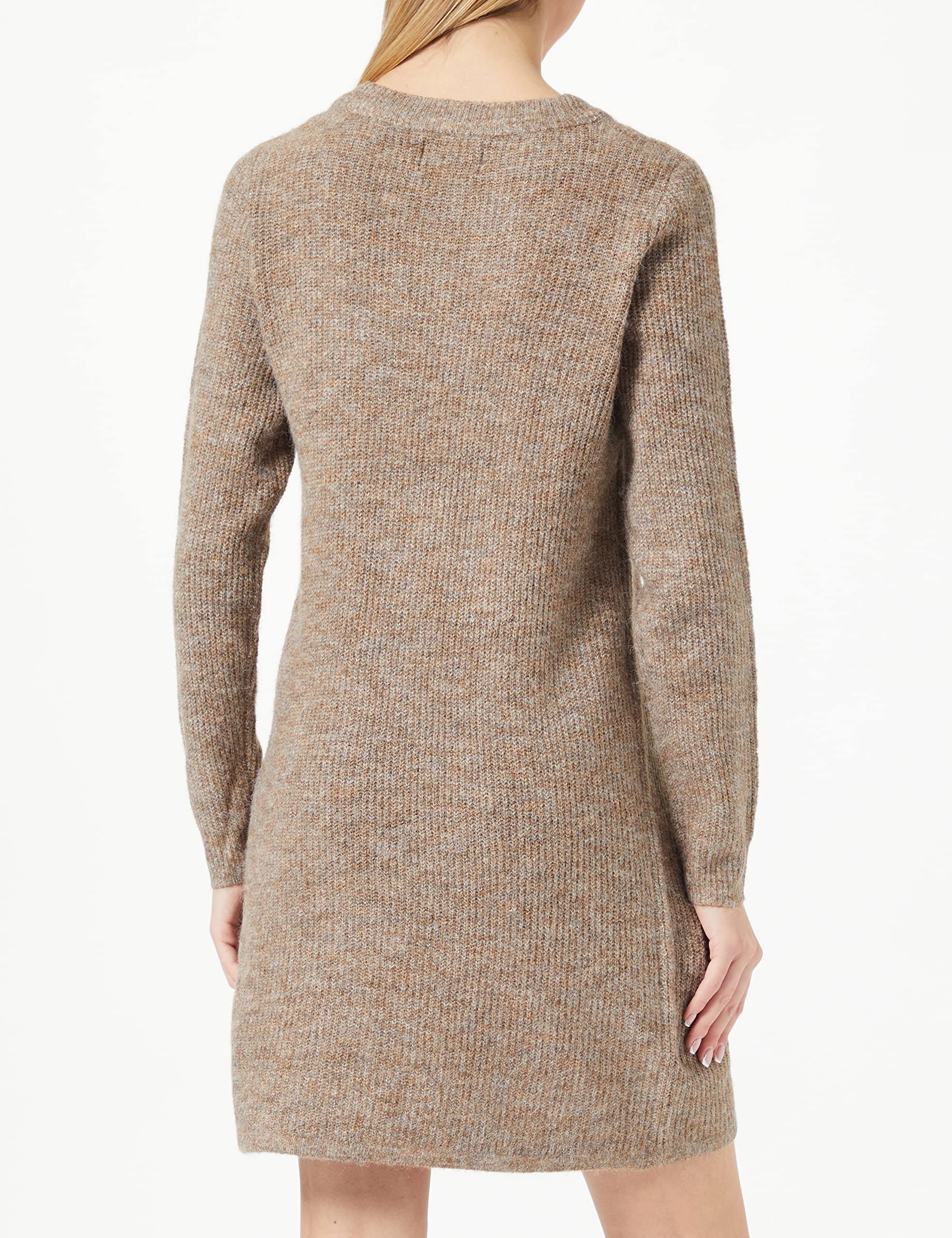 PIECES Noos abito in maglia scollo a V maniche corte