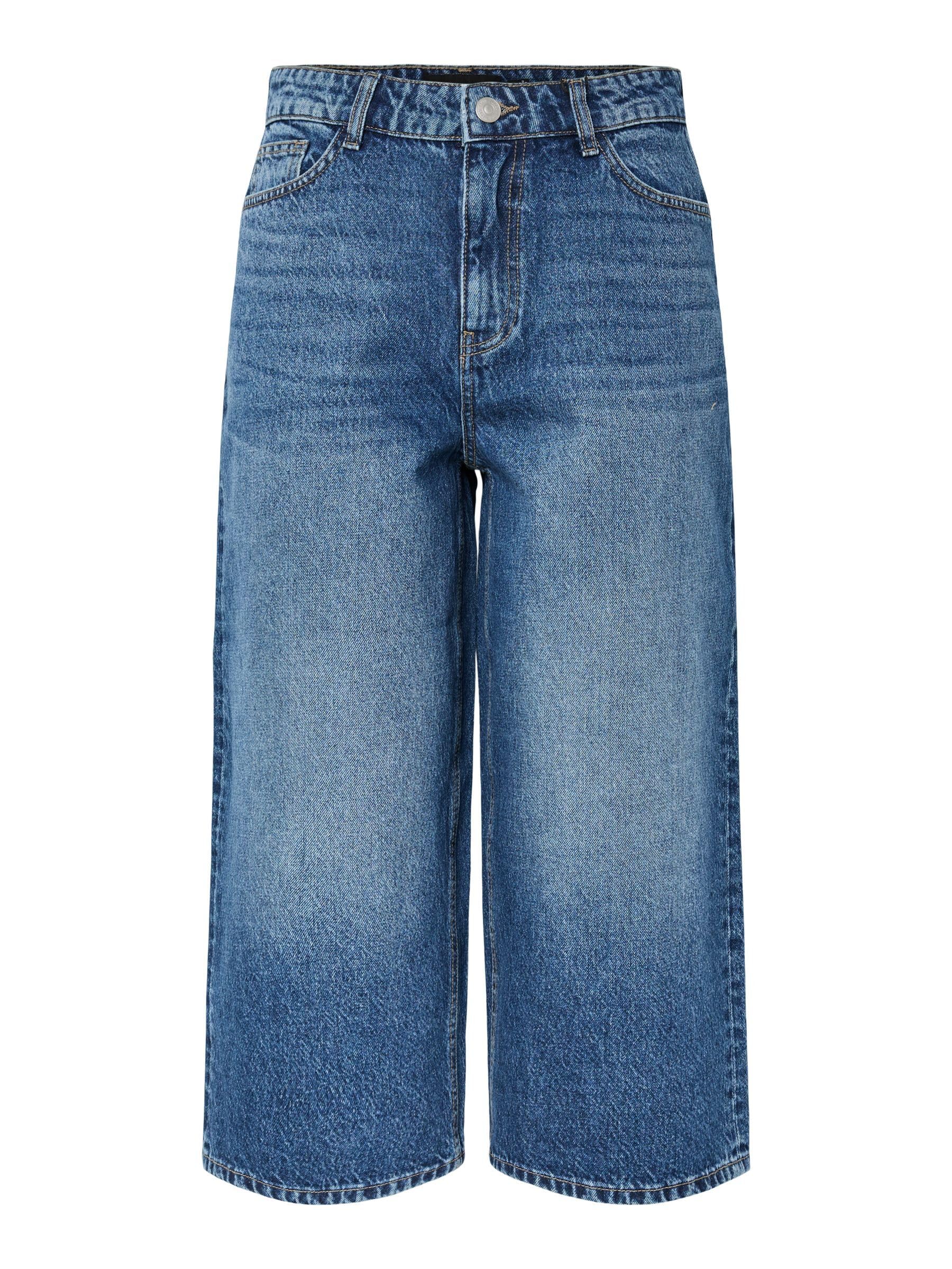 Pieces Pckate MW Culotte Jeans jeans donna 42-44 culotte