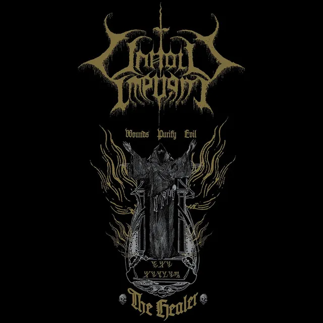 Matrix Music Store Unholy Impurity The Healer t-shirt cotone