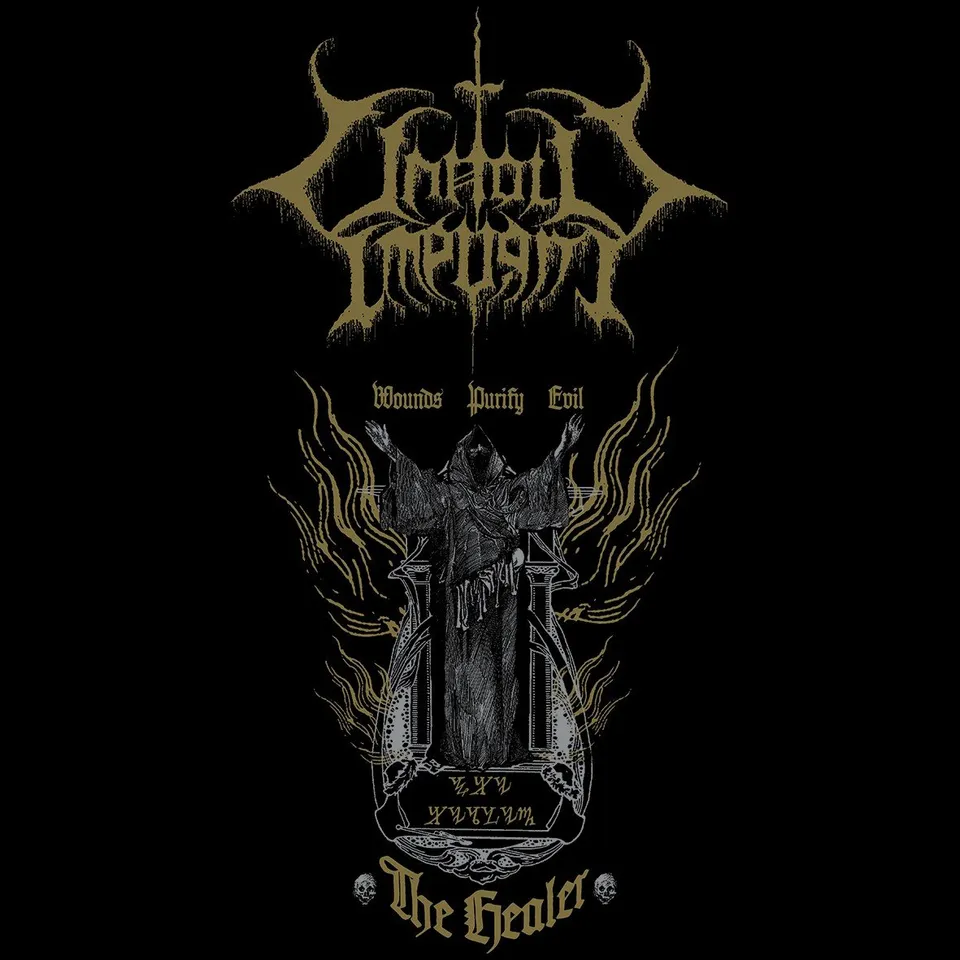 Matrix Music Store Unholy Impurity The Healer t-shirt cotone