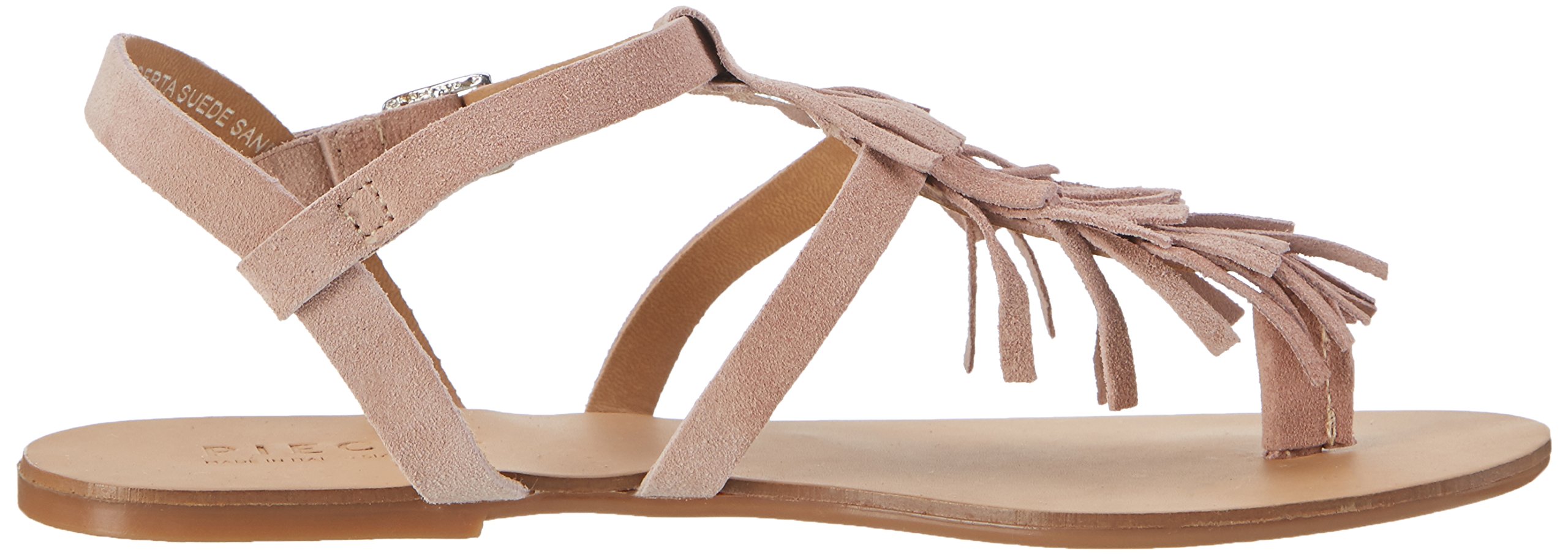 Pieces Psberta sandali donna 39 scamosciato frange