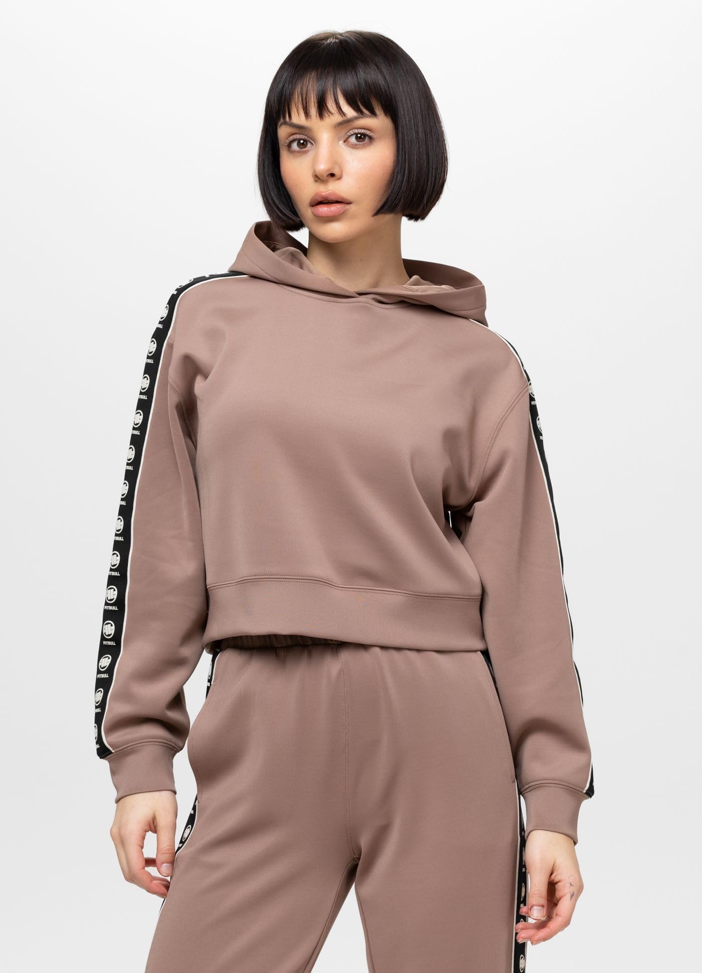 Pitbull Verona Felpa Donna con Cappuccio Loose Fit