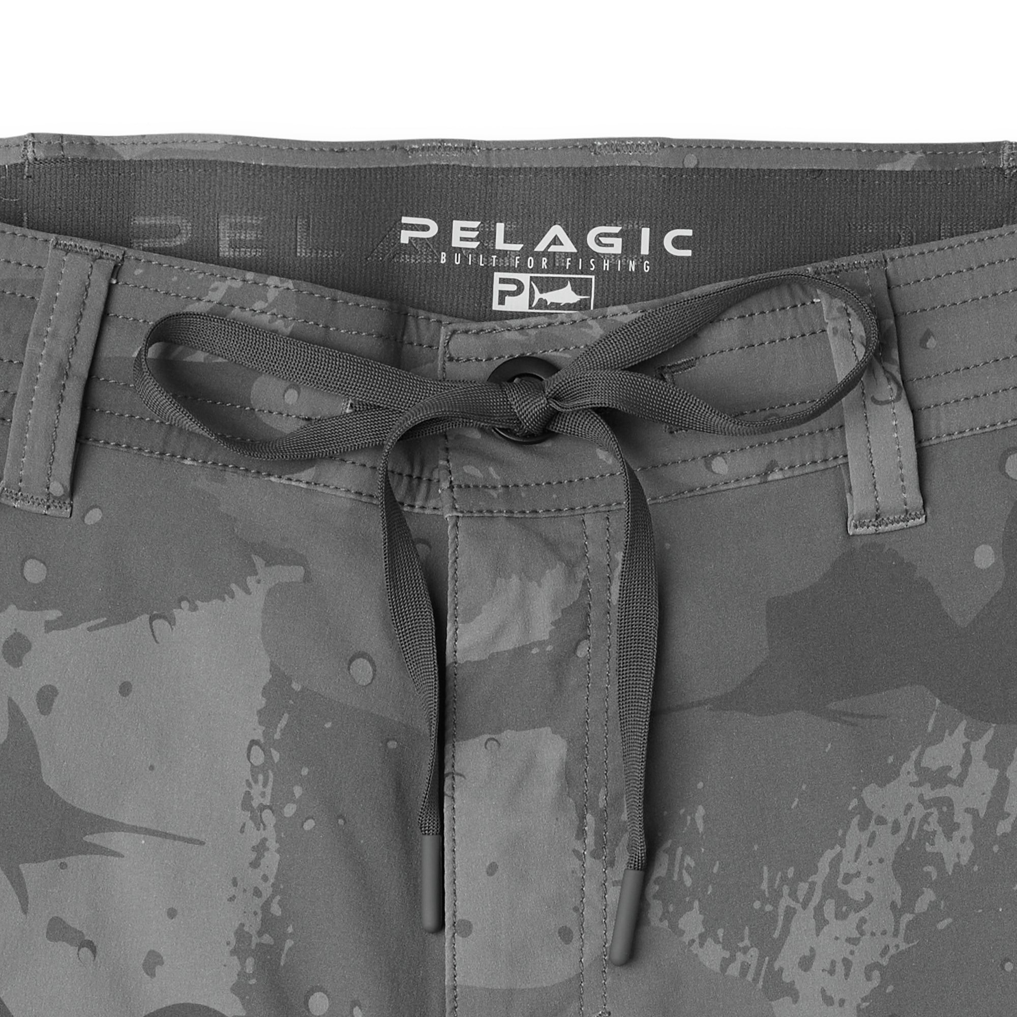 Pelagic Flyline pantaloncini uomo grafite asciugatura rapida