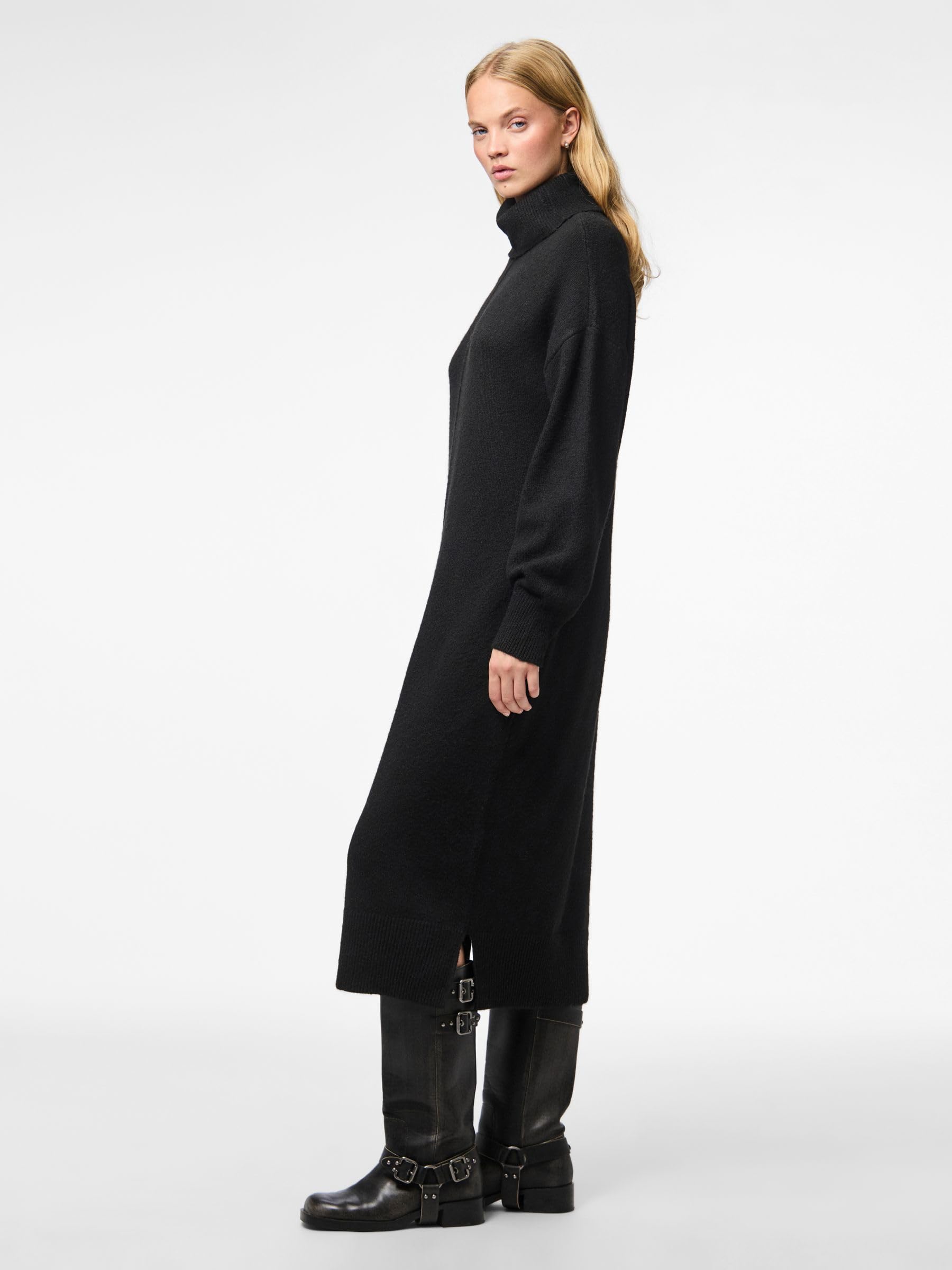 Pieces Pcmalou abito maglia donna cotone quotidiano