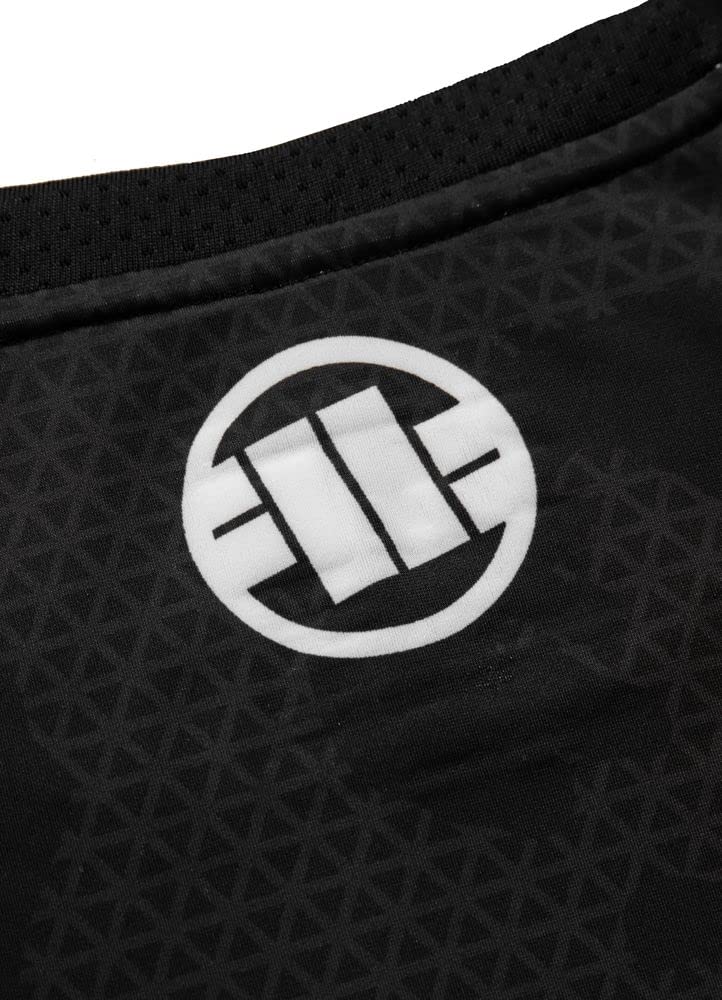 Pitbull Hilltop II rashguard uomo manica corta mimetico